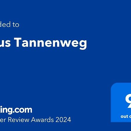 Haus Tannenweg Lejlighed Zell Eksteriør billede