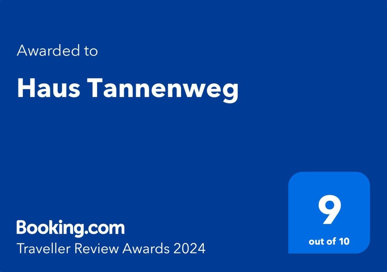 Haus Tannenweg Lejlighed Zell Eksteriør billede